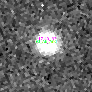 AE_And in filter B on MJD  60202.150