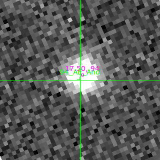 AE_And in filter B on MJD  60556.130