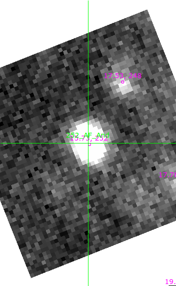 AF_And in filter I on MJD  60651.110
