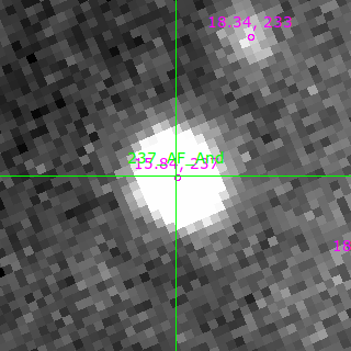 AF_And in filter R on MJD  60555.160