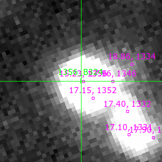 B324 in filter B on MJD  60651.160