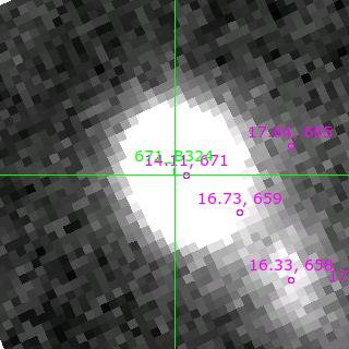 B324 in filter I on MJD  59849.180