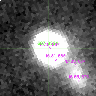 B324 in filter I on MJD  60290.150