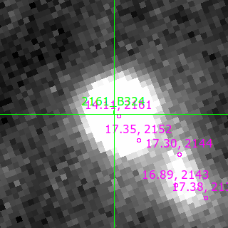 B324 in filter I on MJD  60651.160