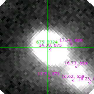 B324 in filter R on MJD  58433.000