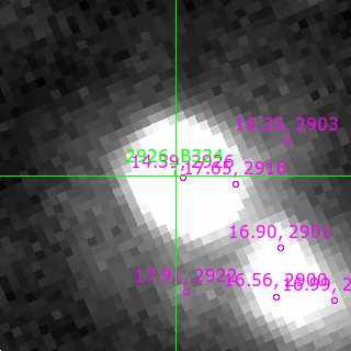 B324 in filter R on MJD  60533.380