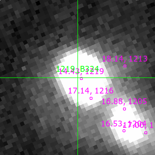 B324 in filter R on MJD  60564.220