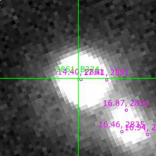 B324 in filter R on MJD  60595.130