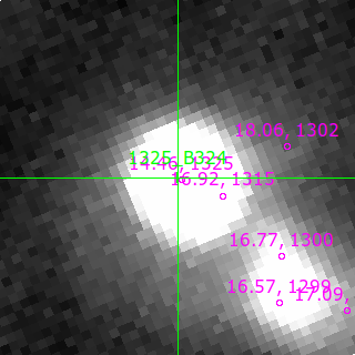 B324 in filter R on MJD  60612.150