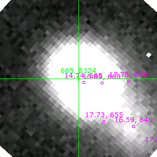 B324 in filter V on MJD  58403.150