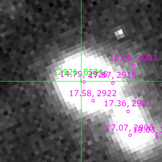 B324 in filter V on MJD  60533.380