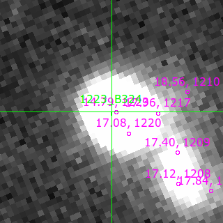 B324 in filter V on MJD  60564.220