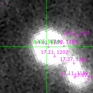 B324 in filter V on MJD  60651.160