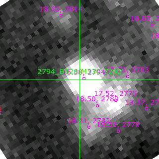 B526-M33C-7292 in filter V on MJD  58902.070