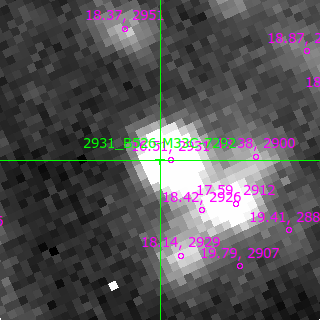 B526-M33C-7292 in filter V on MJD  60172.370