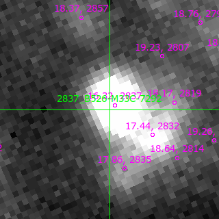 B526-M33C-7292 in filter V on MJD  60290.150