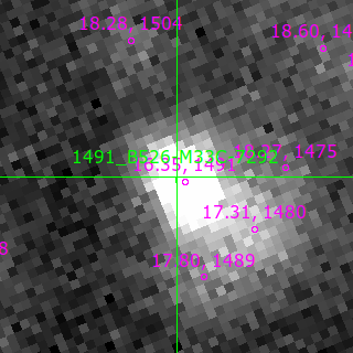 B526-M33C-7292 in filter V on MJD  60594.100
