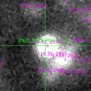 B526-M33C-7292 in filter V on MJD  60651.140