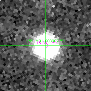 M31-003907.59 in filter I on MJD  57963.350