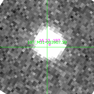 M31-003907.59 in filter R on MJD  58316.320