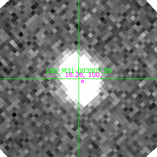 M31-003907.59 in filter R on MJD  58672.360