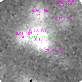 M31-003944.71 in filter B on MJD  59082.290