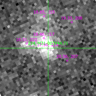 M31-003944.71 in filter B on MJD  60175.210