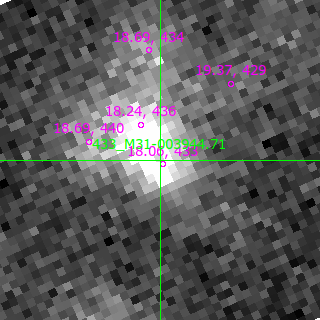 M31-003944.71 in filter B on MJD  60201.160