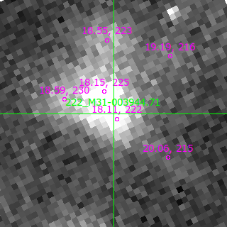 M31-003944.71 in filter B on MJD  60262.070