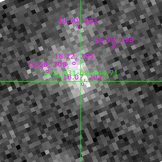 M31-003944.71 in filter B on MJD  60506.290