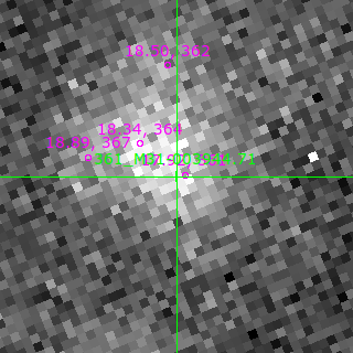 M31-003944.71 in filter B on MJD  60592.060