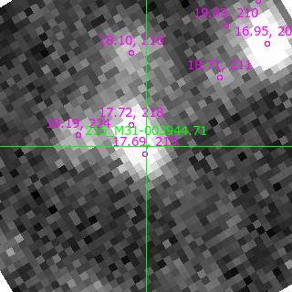 M31-003944.71 in filter I on MJD  59059.280