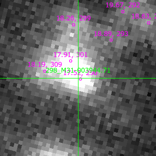 M31-003944.71 in filter R on MJD  57307.140