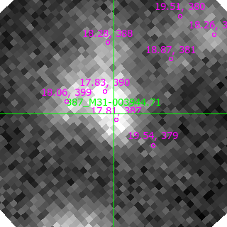 M31-003944.71 in filter R on MJD  58672.360