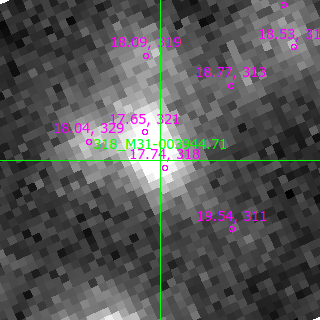 M31-003944.71 in filter R on MJD  60201.160