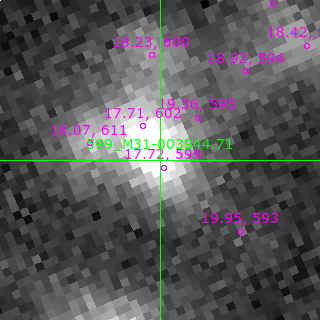 M31-003944.71 in filter R on MJD  60556.210