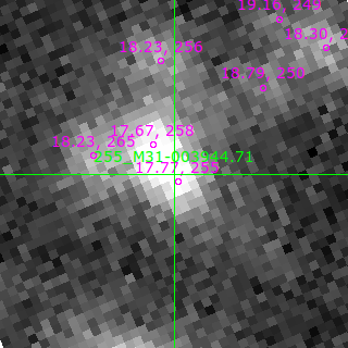 M31-003944.71 in filter R on MJD  60564.180