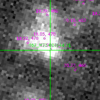 M31-003944.71 in filter V on MJD  57307.140