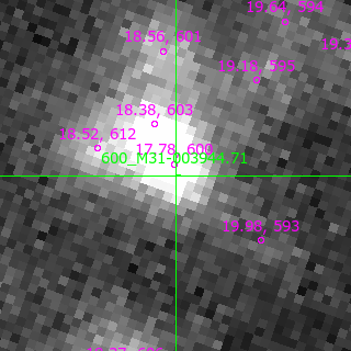 M31-003944.71 in filter V on MJD  57635.320