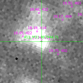 M31-003944.71 in filter V on MJD  57963.350