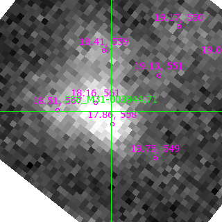 M31-003944.71 in filter V on MJD  58372.170