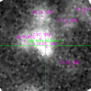 M31-003944.71 in filter V on MJD  59194.170