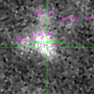 M31-003944.71 in filter V on MJD  60175.210