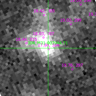 M31-003944.71 in filter V on MJD  60201.160