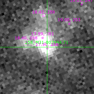 M31-003944.71 in filter V on MJD  60498.340