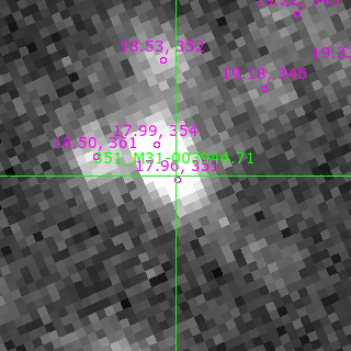 M31-003944.71 in filter V on MJD  60529.330