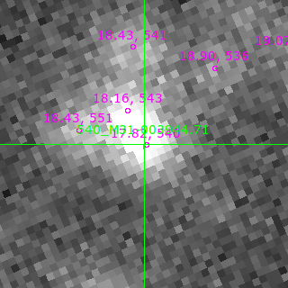 M31-003944.71 in filter V on MJD  60556.210