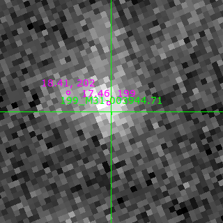 M31-003944.71 in filter V on MJD  60595.080