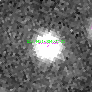 M31-004021.21 in filter B on MJD  57963.330