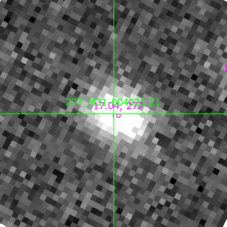 M31-004021.21 in filter B on MJD  58103.110